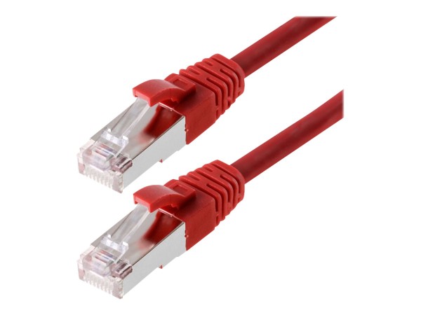 helos Patchkabel SF/UTP, CAT 5e, rot, 2,0 m