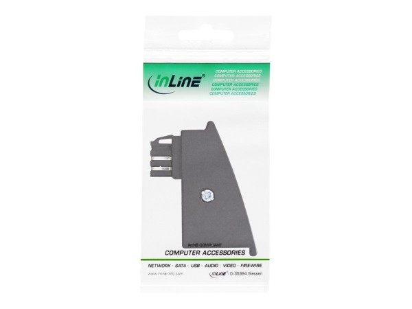 INLINE ® TAE-F Adapter, TAE-F Stecker auf RJ45 Buchse, 8P2C für Fritzbox