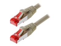 helos Patchkabel S/FTP (PIMF) CAT 6 grau 30m