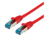 VALUE - Patch-Kabel - RJ-45 (M) - RJ-45 (M) - 50 cm - SFTP, PiMF - CAT 6a - gepresst, verseilt, glat