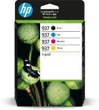 HP 937 CMYK Original Ink Cartridge 4-Pack