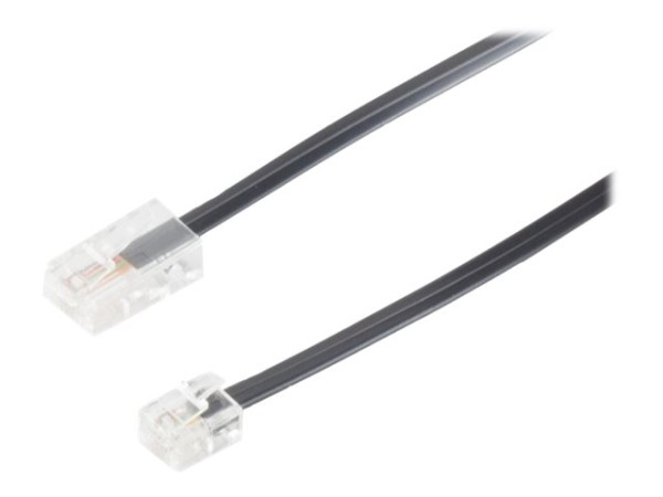 S-IMPULS Kabel W.-St. RJ45 (8/4) - W.-St. RJ11 (6/4) 6m (VF v. 5)