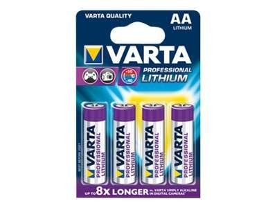 VARTA Original Lithium Batterien VARTA PROFESSIONAL 6106 AA Original