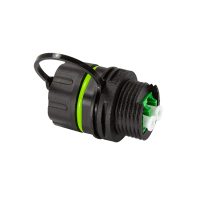LOGILINK LWL Kupplung mit Schutzkappe, LC-Duplex, IP68 LC-Duplex Kupplung - LC-Duplex Kupplung, für
