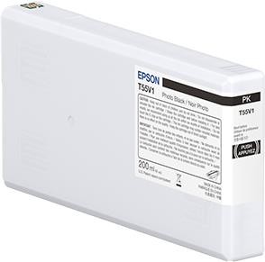 EPSON T55W1 Photo Black Ink Cartridge 200ml