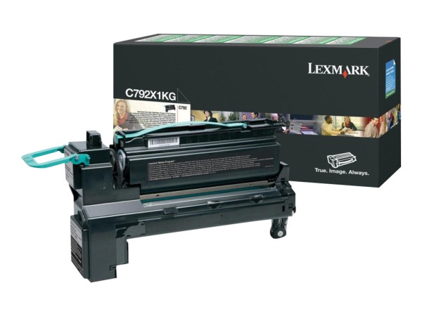 LEXMARK Besonders hohe Ergiebigkeit Schwarz Tonerpatrone LCCP, LRP