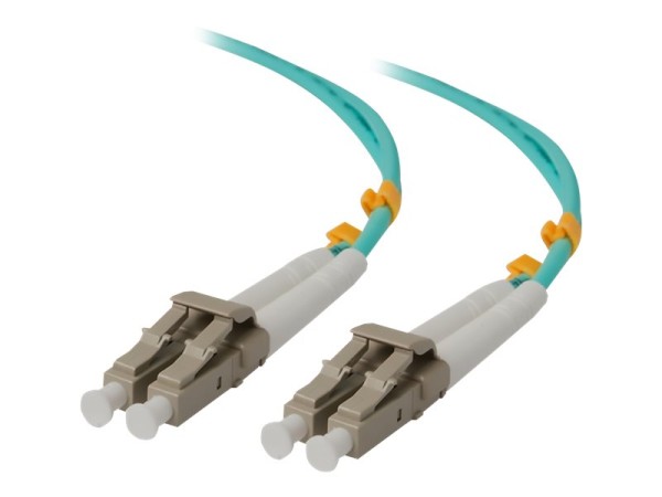 ALOGIC Glasfaserkabel LC-LC Multi Mode Duplex LSZH OM4 5m