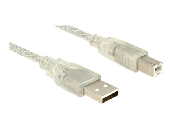 DELOCK Kabel USB 2.0 A Stecker > USB 2.0 B Stec