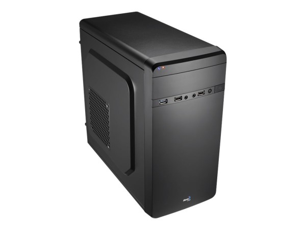 AEROCOOL Qs-180 Micro-ATX Gehäuse - Schwarz