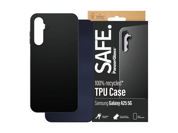 PANZERGLASS TPU Backcover Samsung Galaxy A25 5G Schwarz
