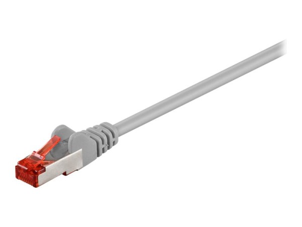 WENTRONIC CAT 6 Netzwerkkabel 2xRJ45 Stecker - S/FTP 2x geschirmt: PIMF + Gesamtschirm (Geflecht)