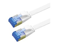 VALUE 21992164 RJ45 Netzwerkkabel, Patchkabel CAT 6a F/UTP 1.50 m Weiß 1 St.