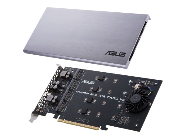 ASUS HYPER M.2 X16 CARD V2 - Schnittstellenadapter - M.2 - Expansion Slot to M.2 - M.2 Card - 128 Gb