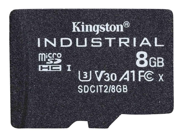 KINGSTON Card Kingston Ind. MicroSD 8GB pSLC