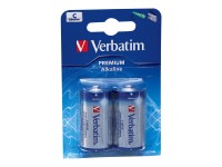 VERBATIM Alkaline C 2er Pack