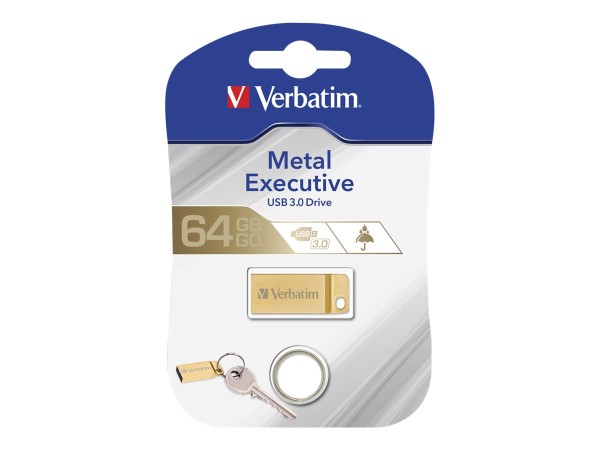 VERBATIM Metal Executive, USB 3.0, 64GB