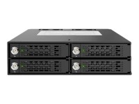 ICY DOCK Backplane IcyDock 4x6,3cm SATAI-III/SAS in 1x5,25