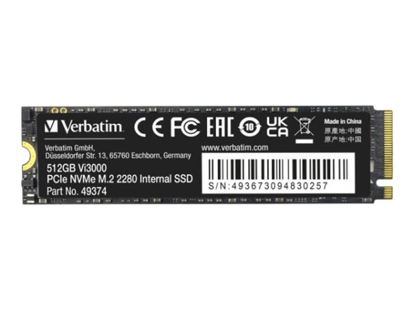 VERBATIM Vi3000 512GB