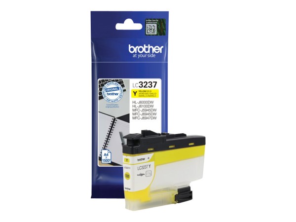 BROTHER LC-3237Y/ Ink cartridge yellow f/HL-J6000DW, -J6100DW, MFC-J5945DW, -J6945DW, -J6947DW