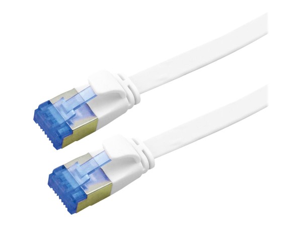 VALUE 21992165 RJ45 Netzwerkkabel, Patchkabel CAT 6a F/UTP 5.00 m Weiß 1 St.