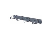 1U Horizontal Cable Organizer Black 1U Horizontal Cable Organizer Black