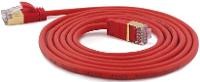 WANTEC Patchkabel CAT7 extradünn (Stecker CAT6A) SSTP rot 3,0m