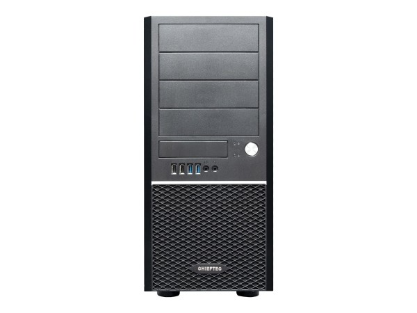 CHIEFTEC Classic Series CM-25B-OP - Tower - ATX - ohne Netzteil (ATX) - Schwarz - USB/Audio
