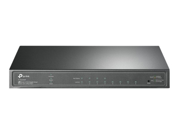 TP-LINK Switch SG2008P 8xGBit Managed (4x PoE+) 62W