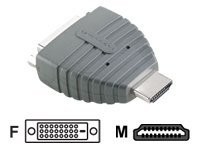 BANDRIDGE High-Speed-HDMI®-DVI-Adapter - Digitale Video-Verbindung zum Anschluss von DVD- oder ander