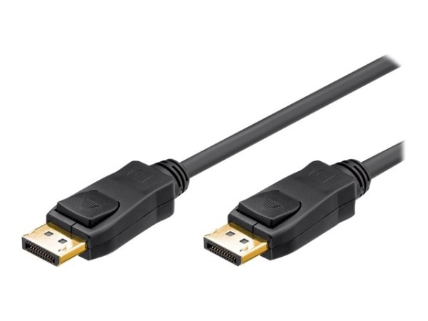 GOOBAY Displayport Kabel 2,0m St/St schwarz 20pol. 65923