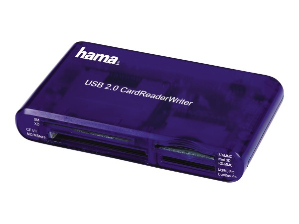 Hama Card Reader Writer 35 in 1 USB 2.0 55348