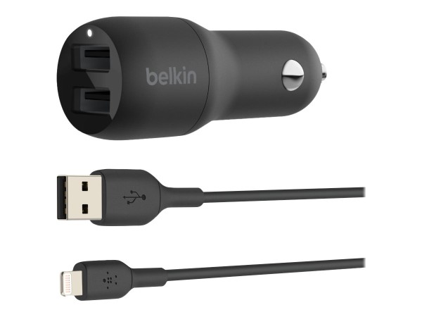 BELKIN DUAL USB-A CHARGER CAR