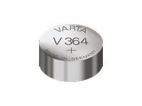 VARTA Electronics Batterie V 364 Silber 20 mAh 1,6 V