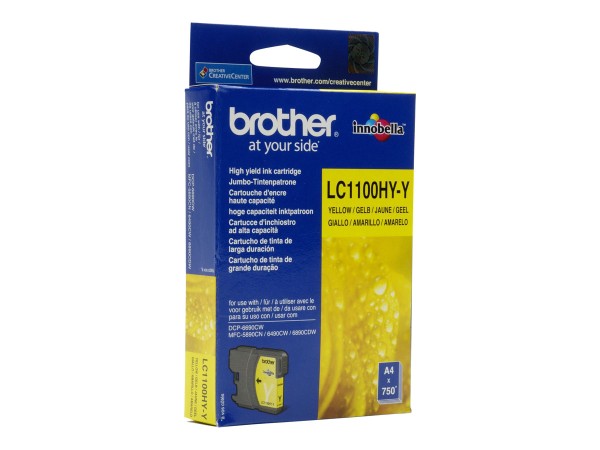 BROTHER LC1100Y Gelb Tintenpatrone