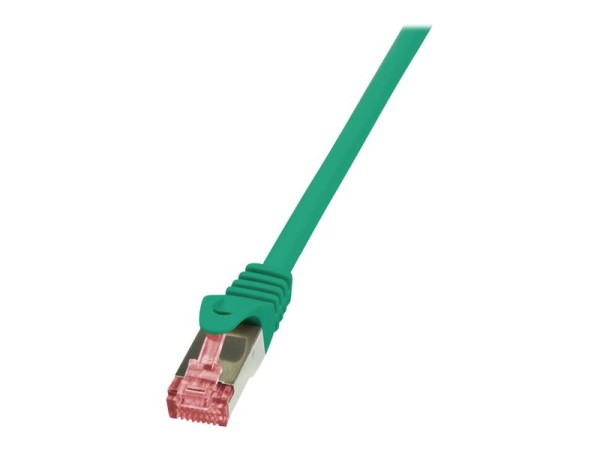 LOGILINK CQ2085S S/FTP Patchkabel Kat.6 PrimeLine grün - 7,50m