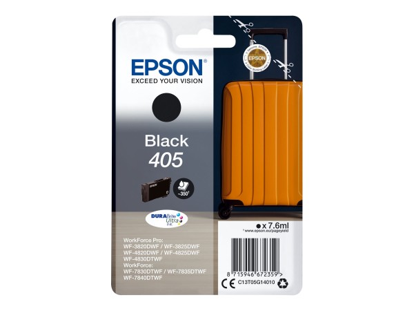 EPSON Tinte schwarz 7.6ml