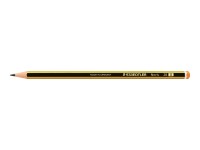 STAEDTLER Bleistift Noris, sechseckig, Härtegrad: 2B Minenstärke: ca. 2 mm, gelb/schwarz lackiert, -