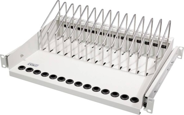LOGILINK 19" Ausziehbarer Fachboden f. NB/Tablet/Smartphone