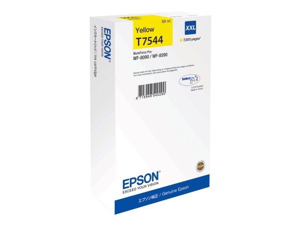 EPSON T7544 Größe XXL Gelb Tintenpatrone