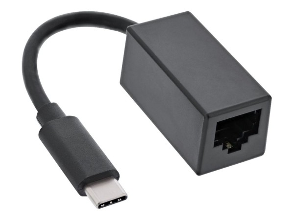 INLINE USB 3.0 Netzwerkadapter Kabel, Gigabit Netzwerk, USB Typ-C (33380G)
