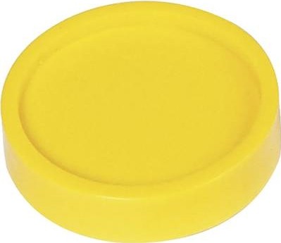 MAUL Magnet (Ø x H) 30 mm x 8.4 mm rund Gelb 10 Stück 6172313 (6172313)