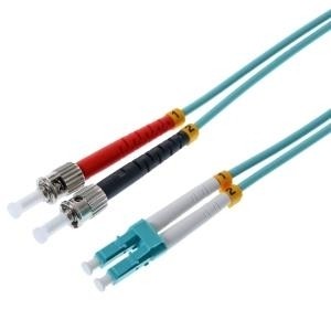 HERWECK Helos - Patch-Kabel - LC Multi-Mode (M) - ST multi-mode (M) - 3 m - Glasfaser - 50/125 Mikro