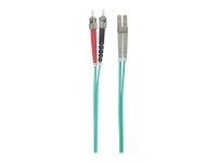INTELLINET - Patch-Kabel - LC Multi-Mode (M) - ST multi-mode (M) - 3 m - Glasfaser - 50/125 Mikromet