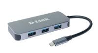 D-LINK DUB-2335 6-in-1 USB-C Hub mit HDMI/Gigabit Ethern