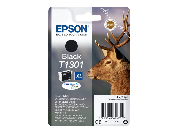 EPSON T1301 Größe XL Schwarz Tintenpatrone