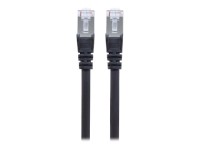 INTELLINET Netzwerkkabel Cat6 S/FTP LS0H 2m Schwarz RJ-45 Stecker / RJ-45 Stecker Vergoldete Kontakt