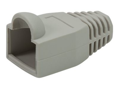 LOGILINK Modular RJ45 Plug Kabelschuh 6.5 mm grau 50 Stück