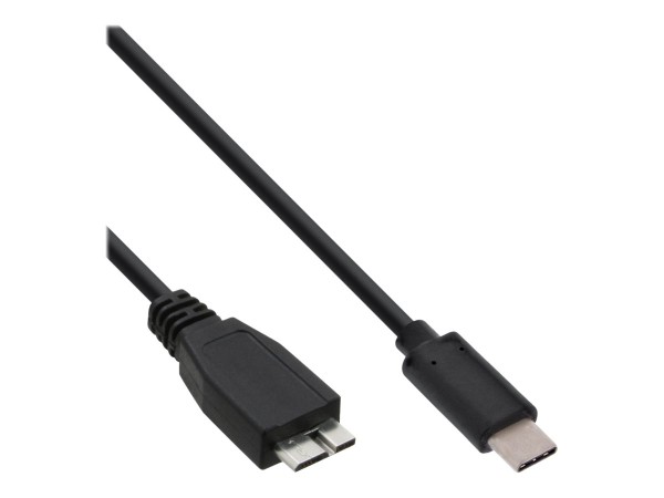 INLINE USB 3.1 Kabel Typ C Stecker an Micro-B Stecker schwarz 1.5m