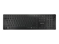 CHERRY TAS KW 9100 SLIM Wireless EU-Layout schwarz/silber
