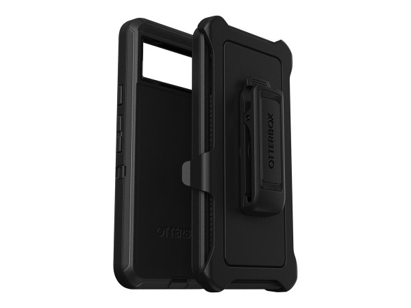 OTTER PRODUCTS Otterbox Defender Backcover Google Pixel 8 Schwarz Stoßfest, Induktives Laden